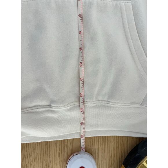 Disney Mickey Mouse Hooded Pullover Sweatshirt Embroidery Front Back Vintage XXS - Picture 13 of 16